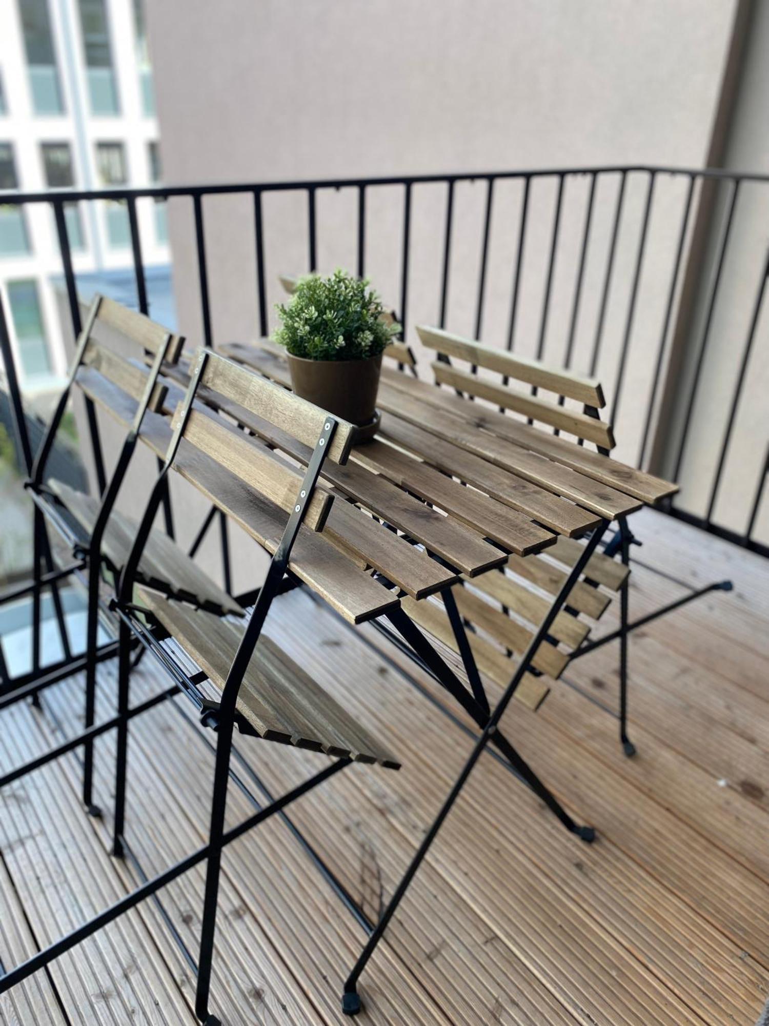 Eiwelhome - Stilvoll, Urban-Ruhig Schlafen, Bahnhofsnah, Balkon 에르푸르트 외부 사진